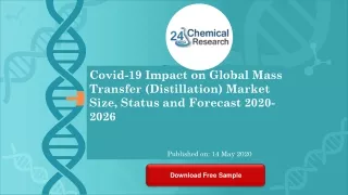 Covid 19 Impact on Global Mass Transfer Distillation Market Size, Status and Forecast 2020 2026