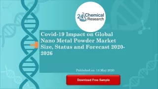 Covid 19 Impact on Global Nano Metal Powder Market Size, Status and Forecast 2020 2026