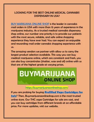 Mail Order Cannabis |( BUY MARIJUANA ONLINE SHOP )