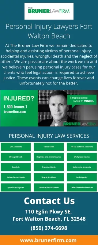 Personal Injury Lawyers Fort Walton Beach