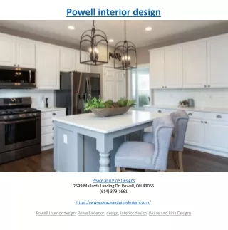 powell interior design