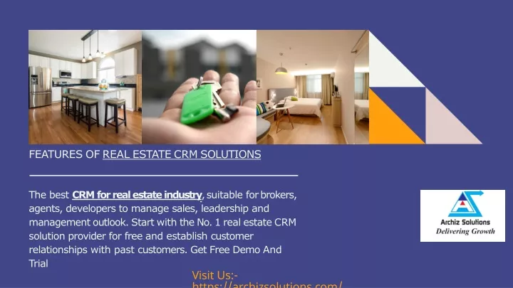 features of real estate crm solutions the best