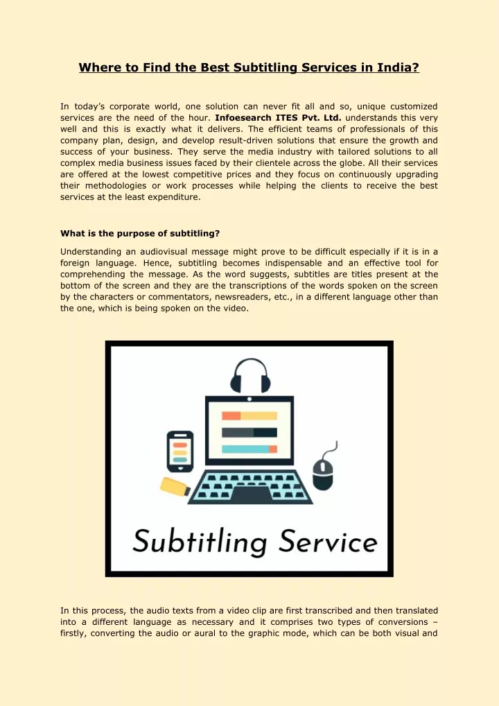 where to find the best subtitling services