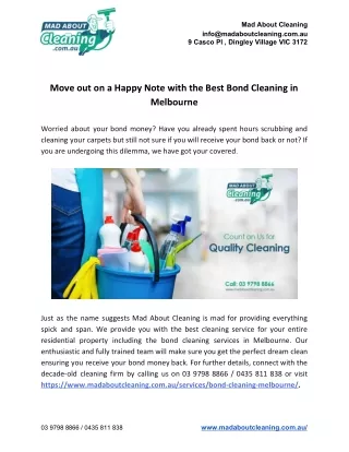 mad about cleaning