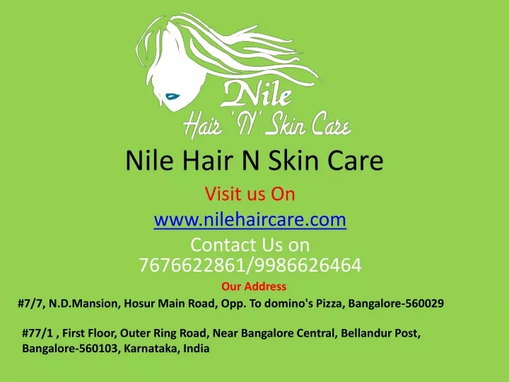 nile hair n skin care