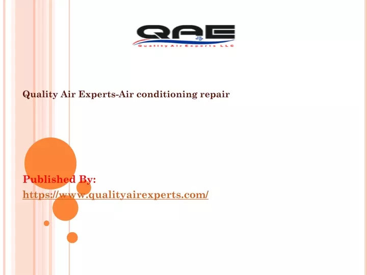 quality air experts air conditioning repair published by https www qualityairexperts com