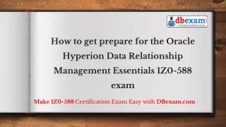 how to get prepare for the oracle