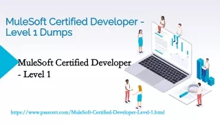 mulesoft certified developer mulesoft certified