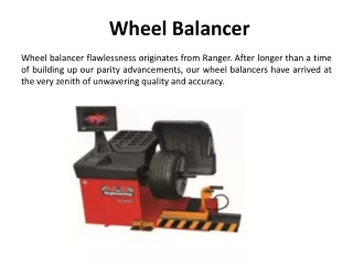 wheel balancer
