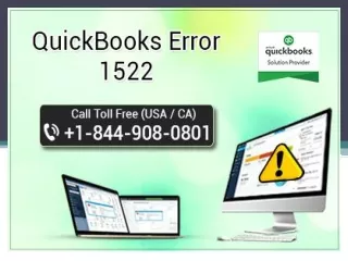 QuickBooks error 1522