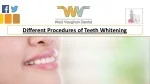 Different Procedures of Teeth Whitening - slide 1