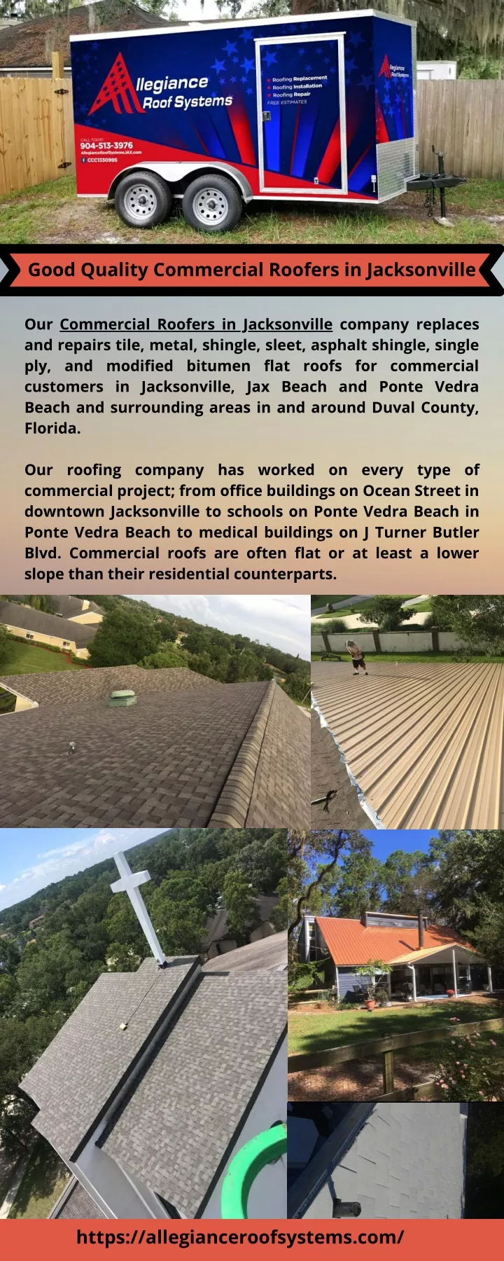 good quality commercial roofers in jacksonville