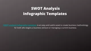 swot analysis infographic templates