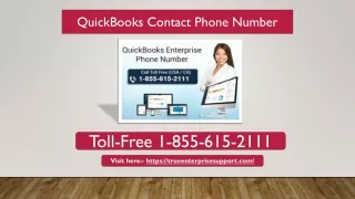 quickbooks contact phone number