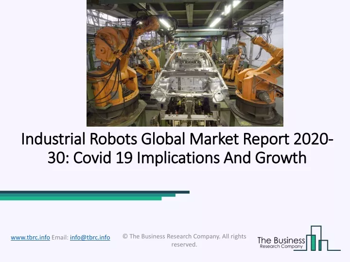 industrial robots industrial robots global market