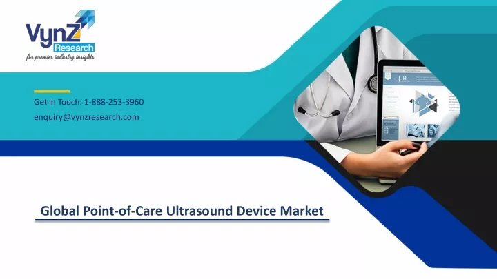 global point of care ultrasound device market