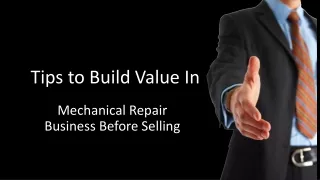 tips to build value in