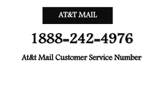 At&t Mail Customer Service 1888=242=4976 Number