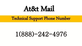 At&t Mail Technical Customer Support Number 18(88)-242-4976