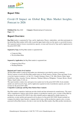 report title