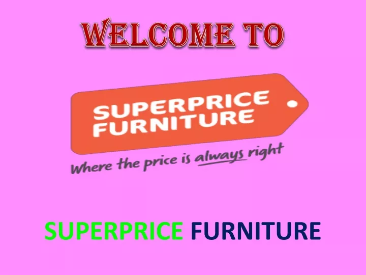 superprice furniture