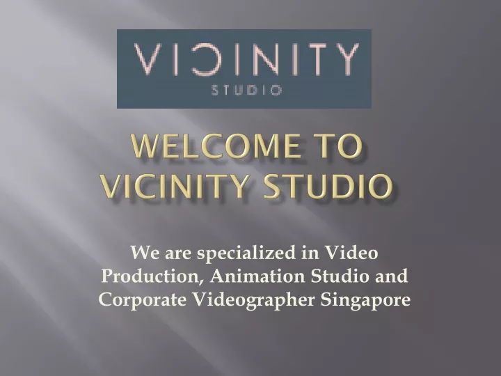 we are specialized in video production animation