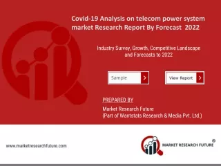 covid 19 analysis on telecom power system market