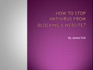 how to stop antivirus from blocking a website