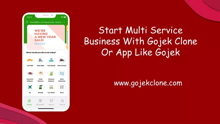 start multi service business with gojek clone
