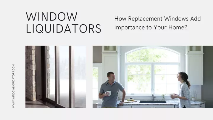 window liquidators