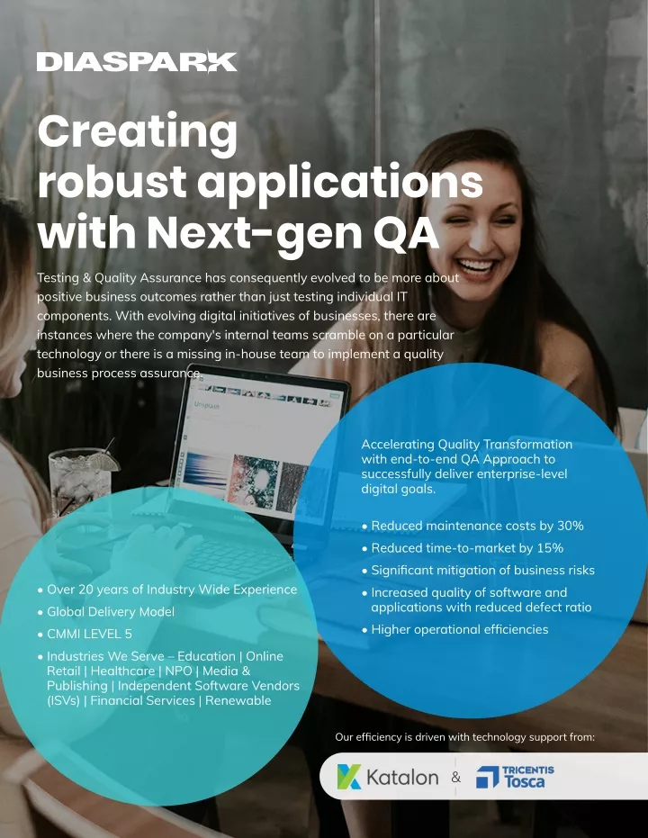 creating robust applications with next gen qa