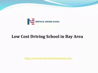 Low Cost Driving School in Bay Area