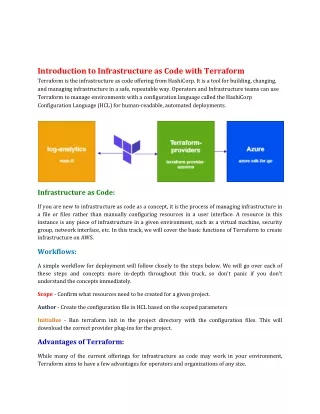introduction to infrastructure as code with