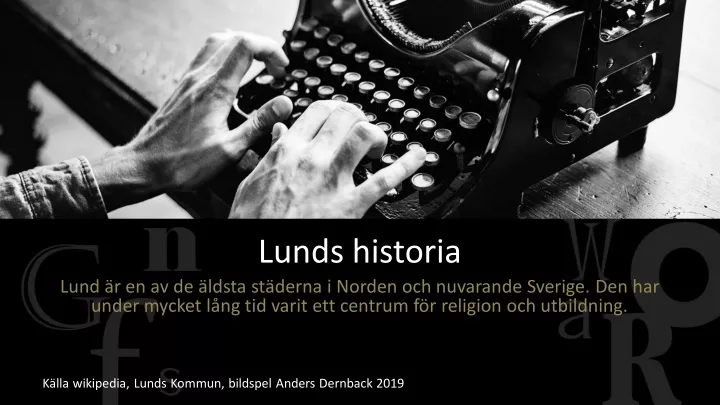 lunds historia