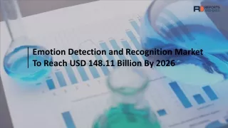Emotion Detection and Recognition Market Research and Analysis by Expert: Cost Structures, Growth rate, Market Statistic