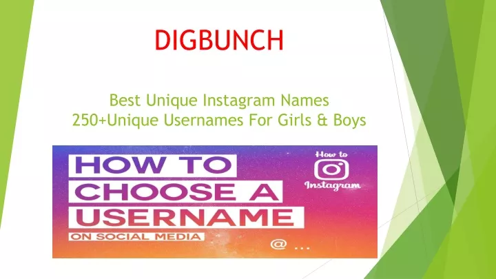 digbunch best unique instagram names 250 unique usernames for girls boys