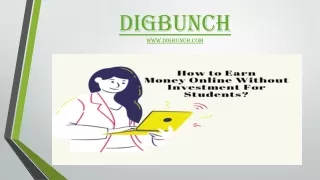 How to Earn Money Online Without Investment For Students?