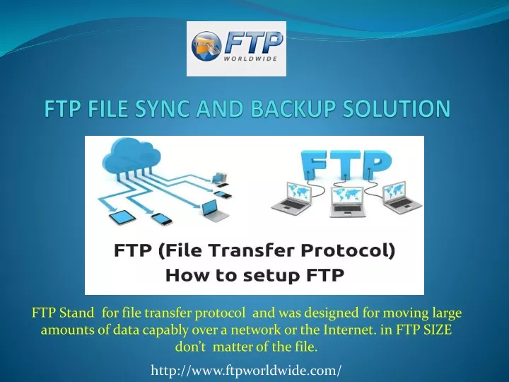 ftp file sync and backup solution