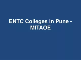 entc colleges in pune mitaoe