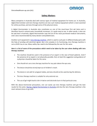 omronhealthcare ap com au