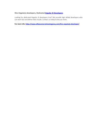 hire angularjs developers dedicated angular