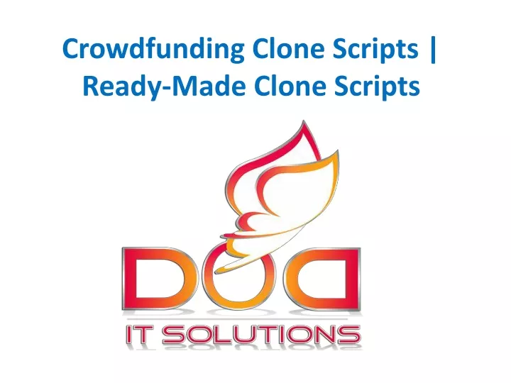 crowdfunding clone scripts ready made clone scripts