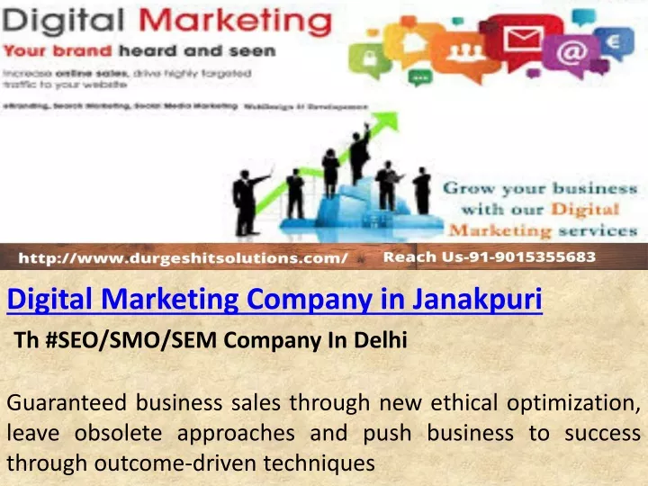 digital marketing company in janakpuri