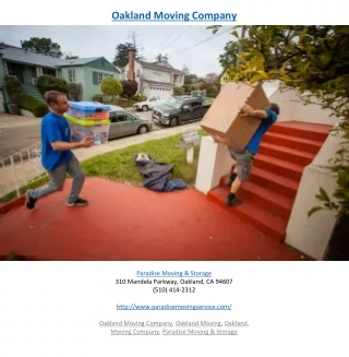 oakland moving company