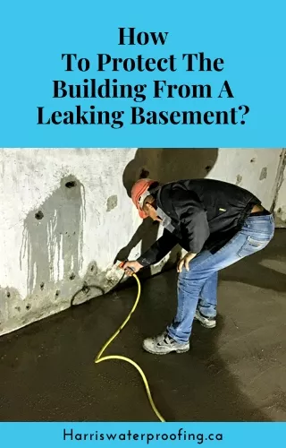 How To Protect The Building From A Leaking Basement