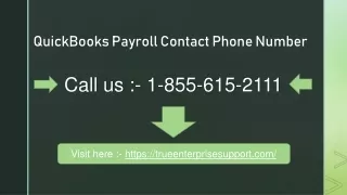 quickbooks payroll contact phone number