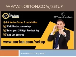 www norton com setup