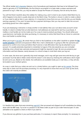 the official retailer bt21 characters features