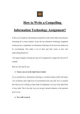 how to write a compelling