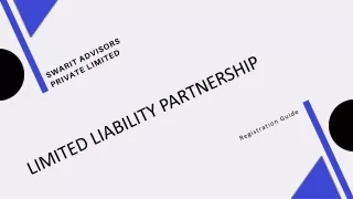 Limited Liability Partnership Registration Online